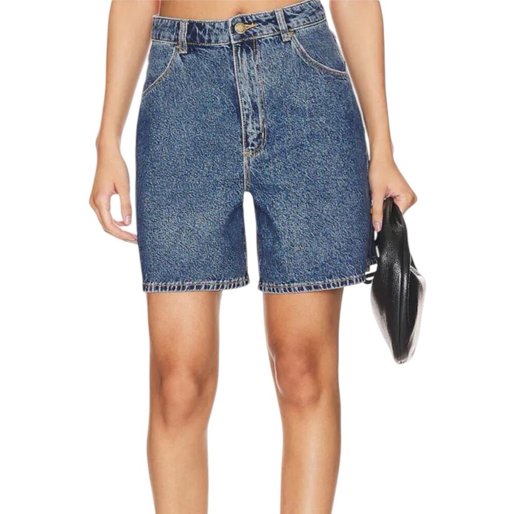 NWT Rollas Super Mirage Short Super High Rise Loose Size 30 Vintage Blue